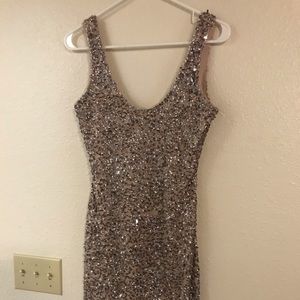 Medium, sequined Zara dress